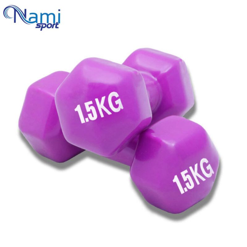 دمبل 1.5 کیلویی ایروبیک رکورد Record aerobic dumbbells