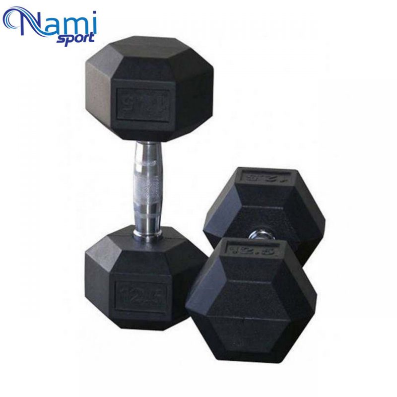 دمبل شش ضلعی 20 کیلویی hexagonal dumbbell