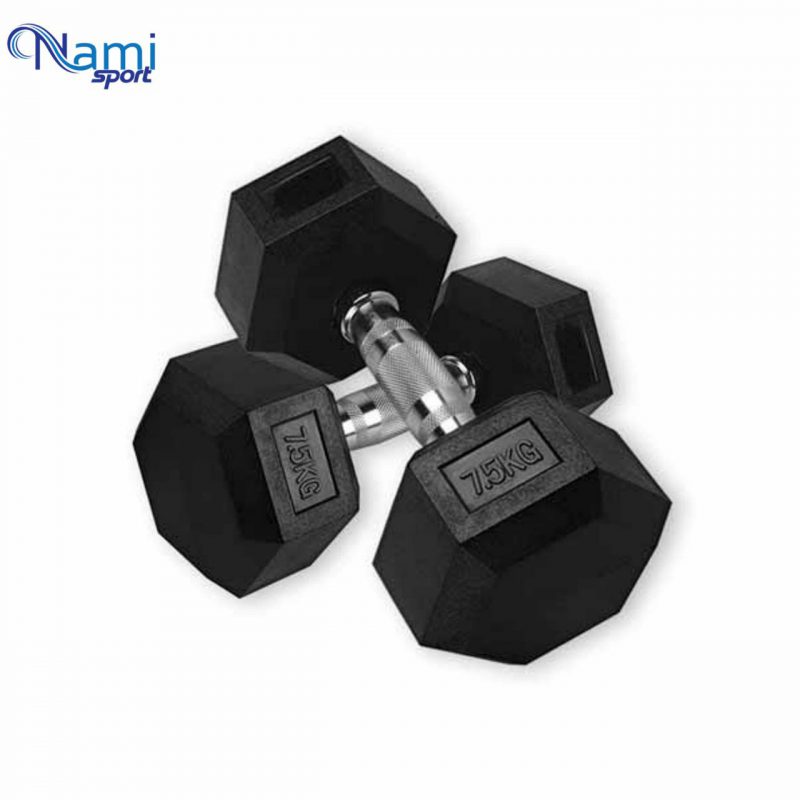 دمبل شش ضلعی 20 کیلویی hexagonal dumbbell