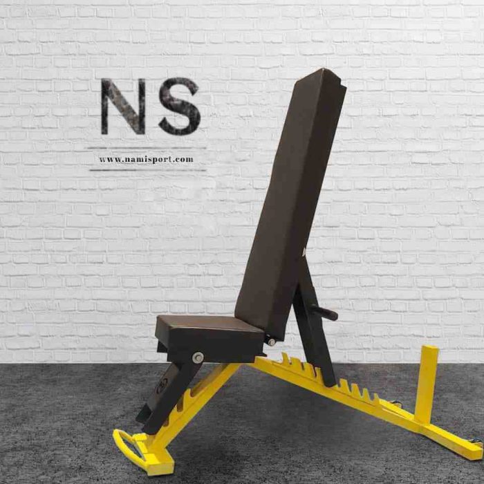 نیمکت مدرج بدنسازی Fitness bench NS4002