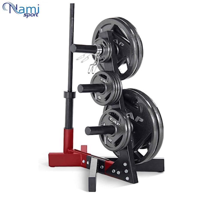 رک صفحه و هالتر Rack plate and barbell NS6011