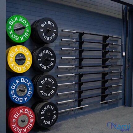 رک هالتر دیواری 5 عدد wall barbell racks NS6017