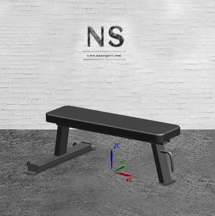 نیمکت تخت بدنسازی حرفه‌ای Nami Sport Flat Weight Bench NS2044