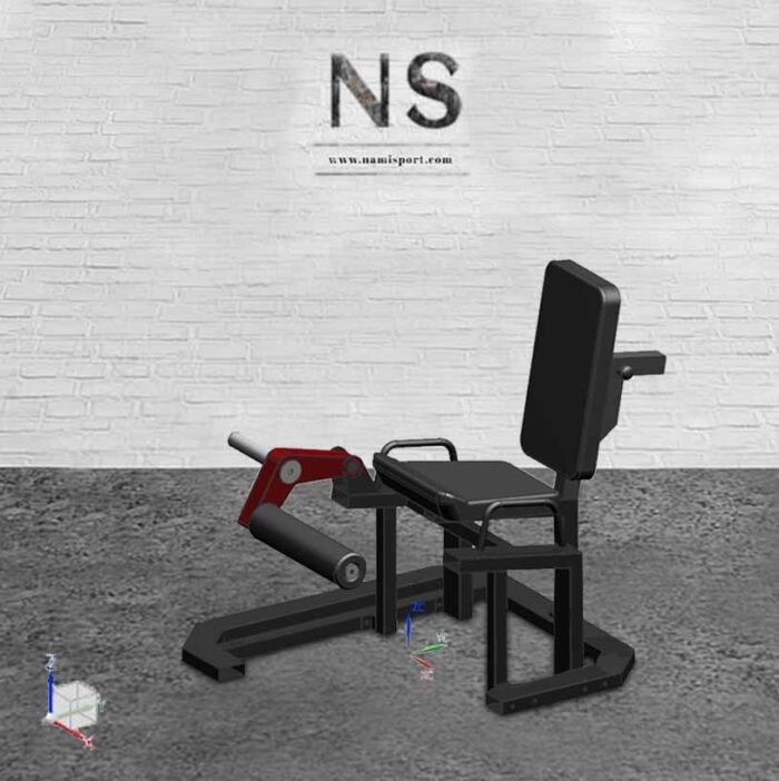 دستگاه جلوپا نشسته وزن آزاد Free weight bench press NS2049
