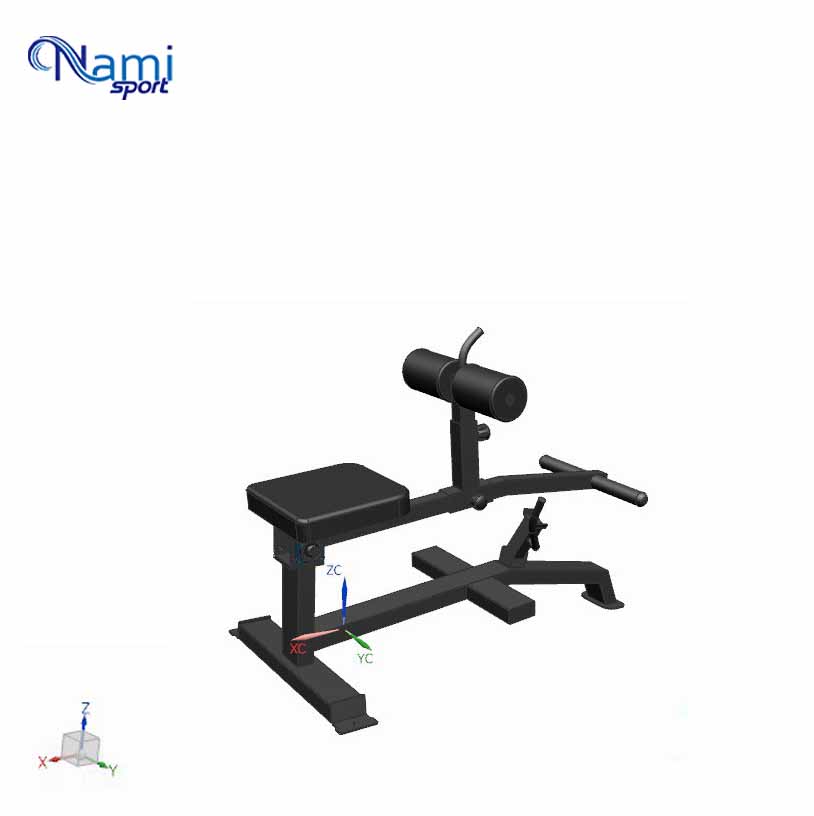 دستگاه ساق پا نشسته وزن آزاد Free weight seated leg press NS2050