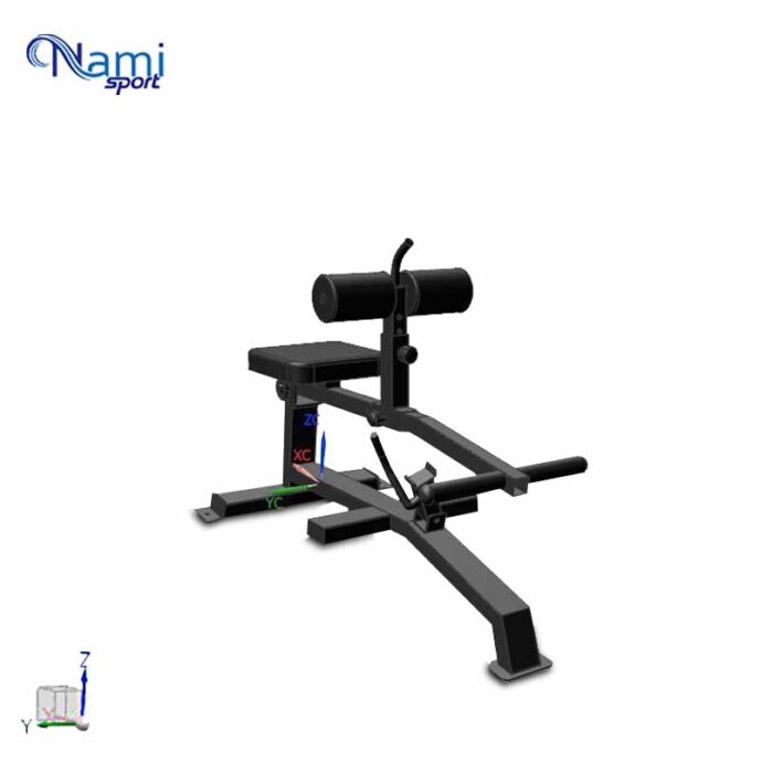 دستگاه ساق پا نشسته وزن آزاد Free weight seated leg press NS2050