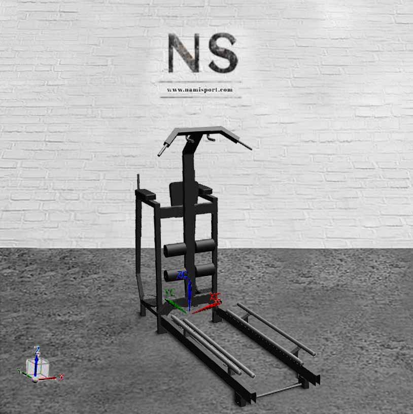 بارفیکس شکم خلبانی باشگاهی Club Pilot Abdominal Pull-Ups NS7029