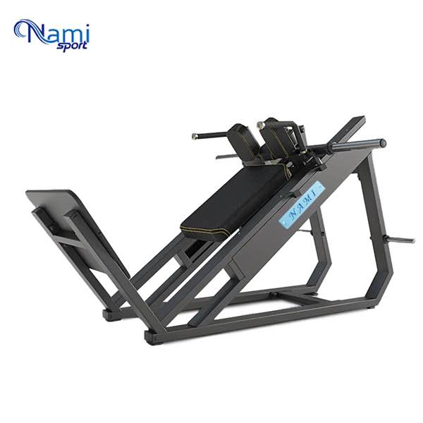 IMG_8727_11zon دستگاه هاگ پا ریلی طرح Hack Squat NS0070 DHZ - Image 1