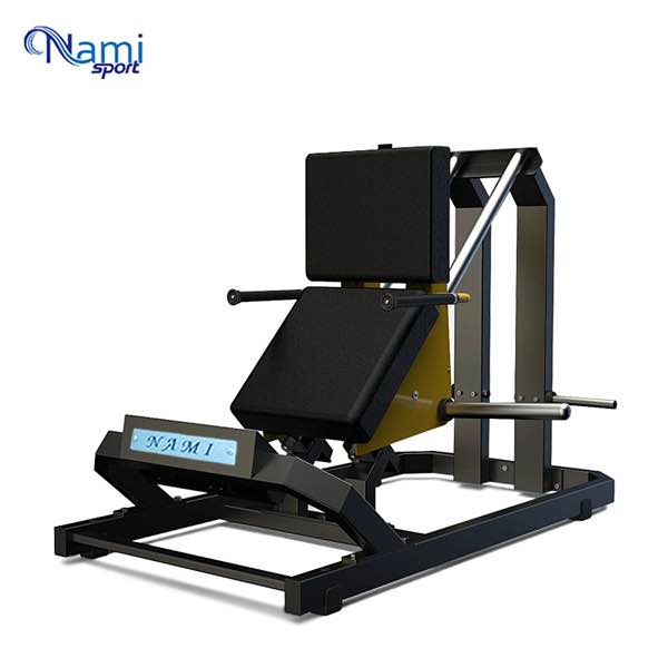 IMG_8736_11zon دستگاه ساق پا ایستاده وزنه آزاد طرح Free weight standing leg press NS 0063 DHZ - Image 1